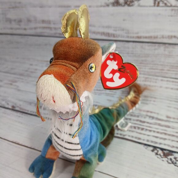 Ty Beanie Babies Zodiac Dragon original Rare - Picture 2 of 7